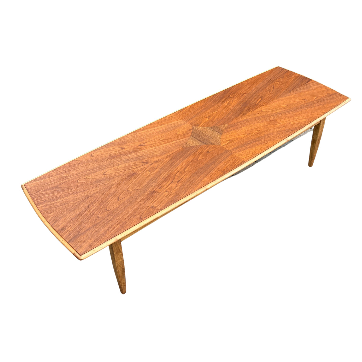 Walnut and Birch Coffee Table