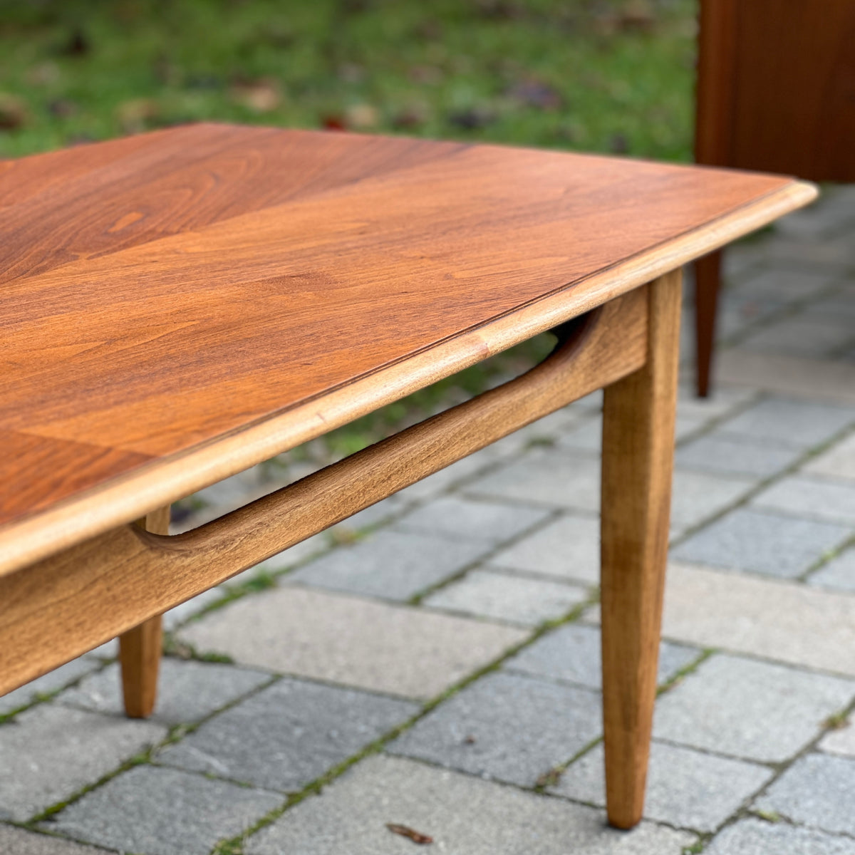Walnut and Birch Coffee Table