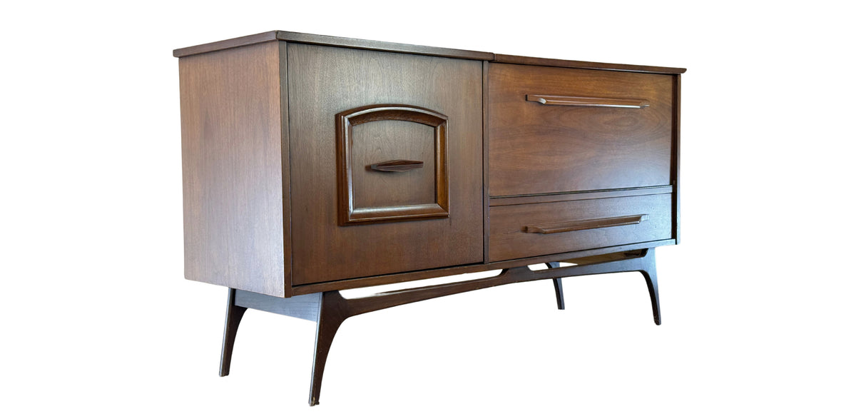 Walnut Bar Cabinet