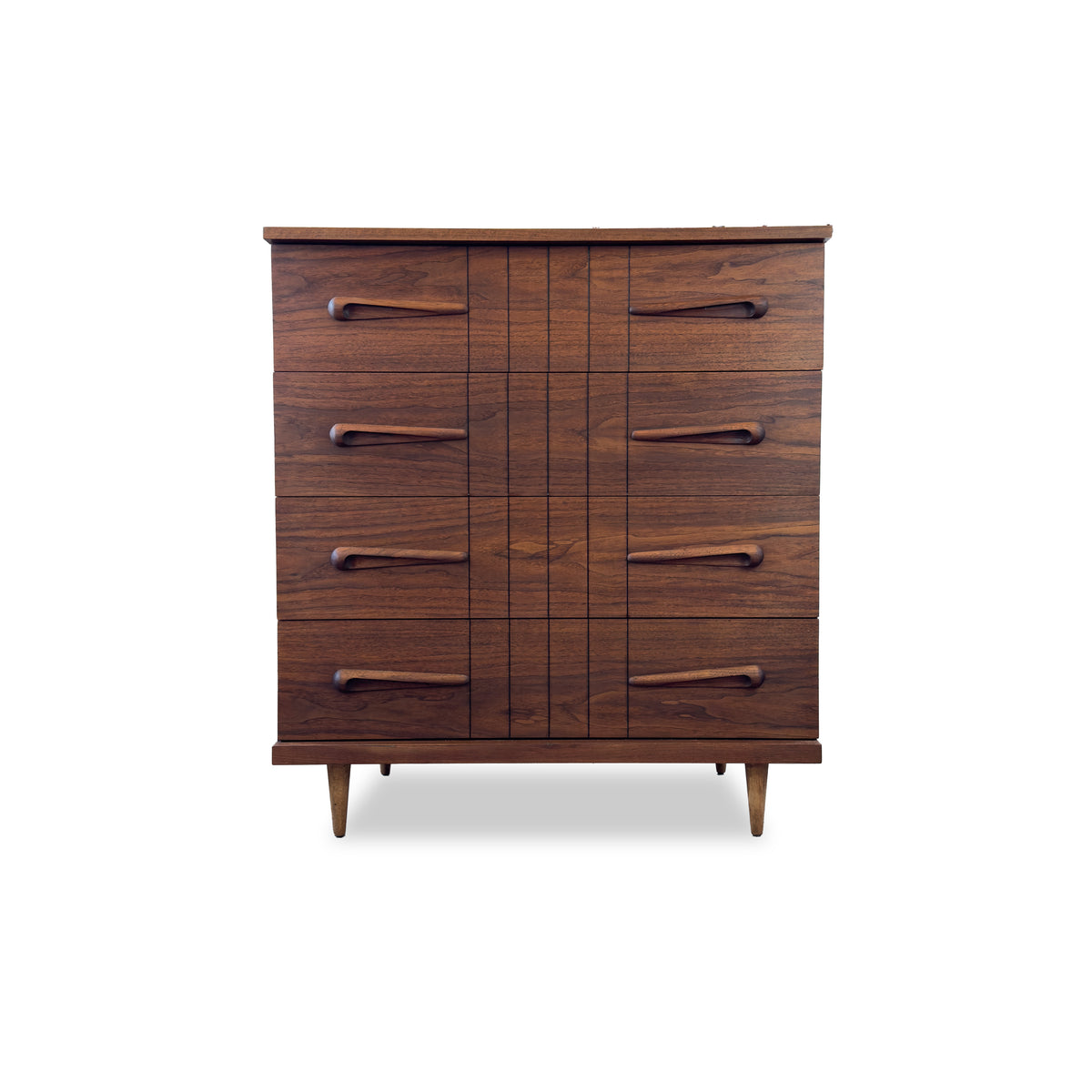 Walnut Highboy by Viscol