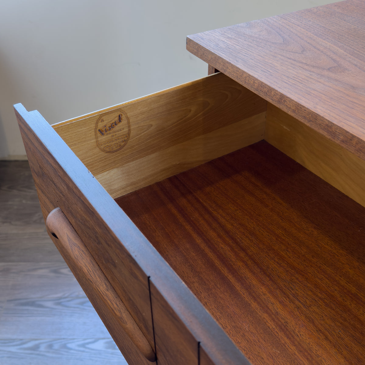 Walnut Highboy by Viscol