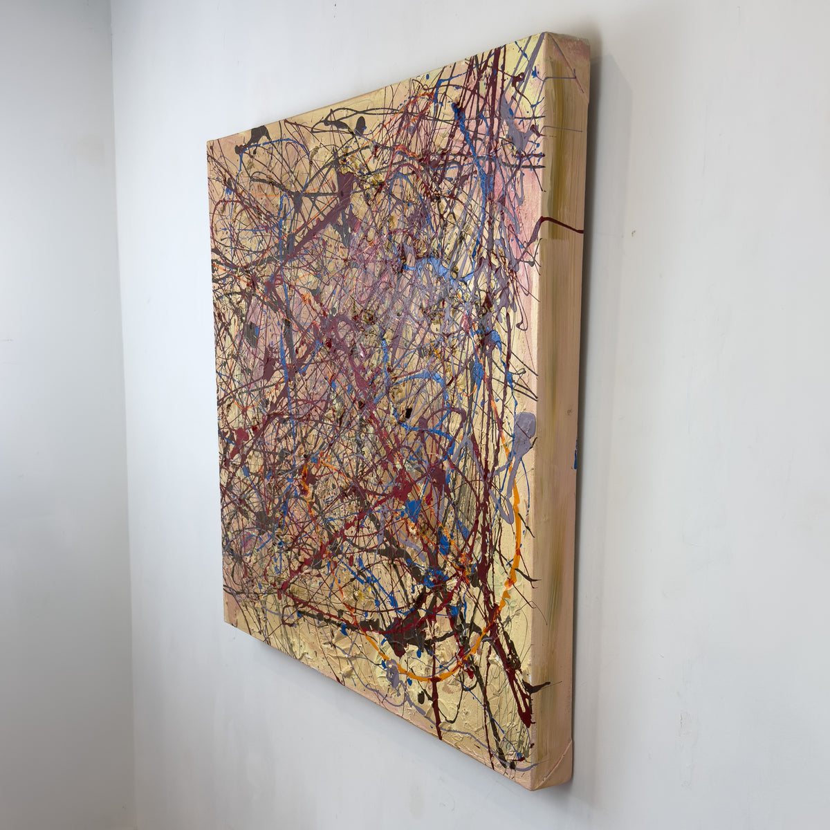 Large Oil on Canvas Painting