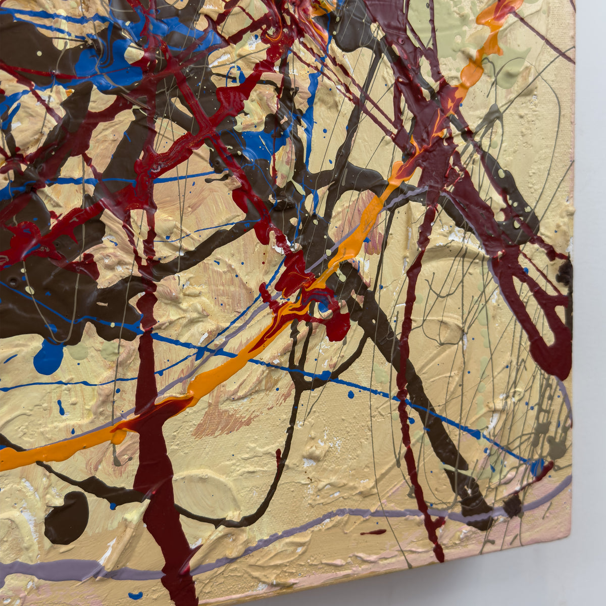 Large Oil on Canvas Painting