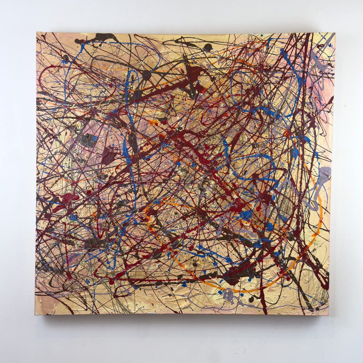 Large Oil on Canvas Painting