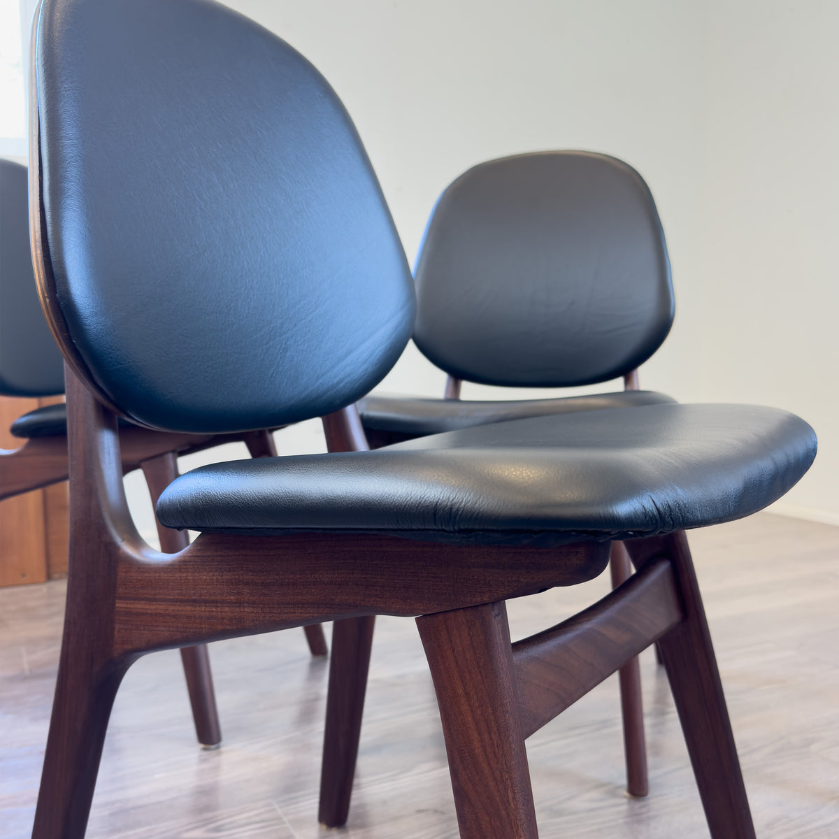 Danish Dining Chairs by Arne Hovmand Olsen