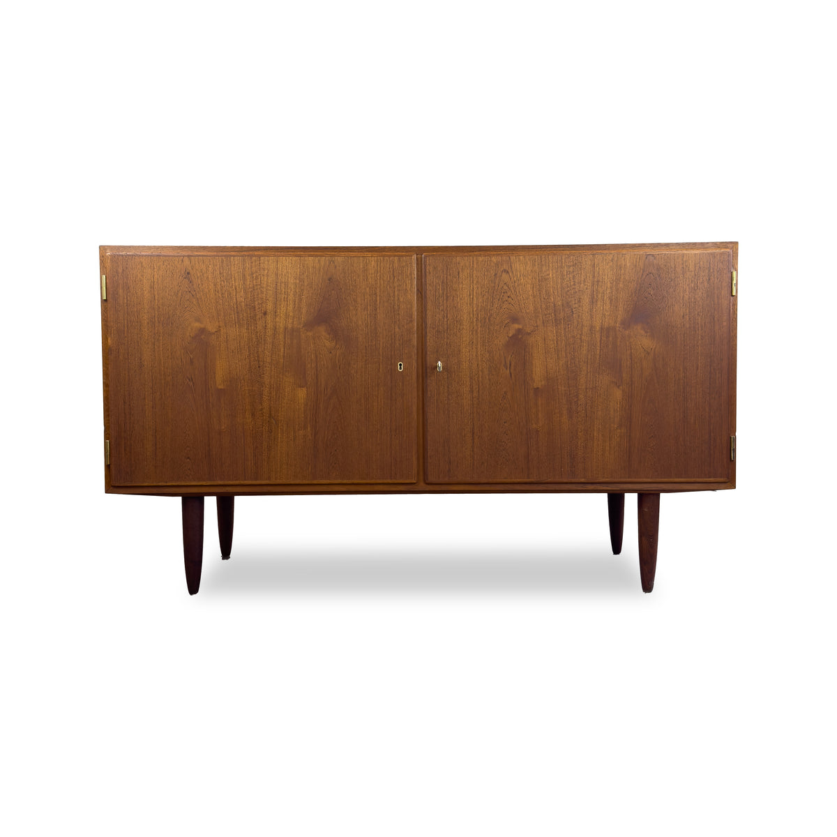 Compact Teak Sideboard by Hundevad