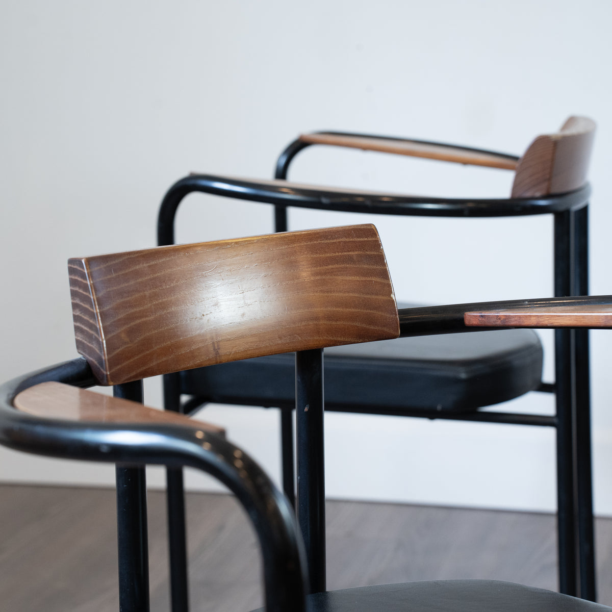 Vintage Italian Postmodern Dining Chairs