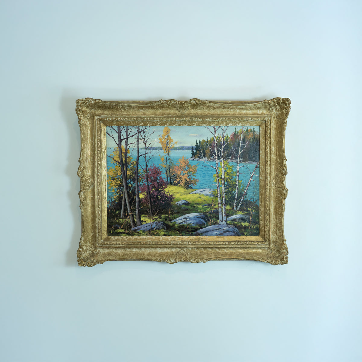 "Shadow Lake" Oil Painting by William Blackwood