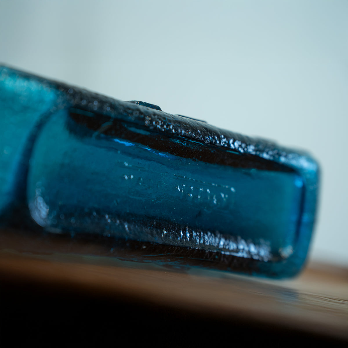 Italian Turquoise Decanter/Bottle