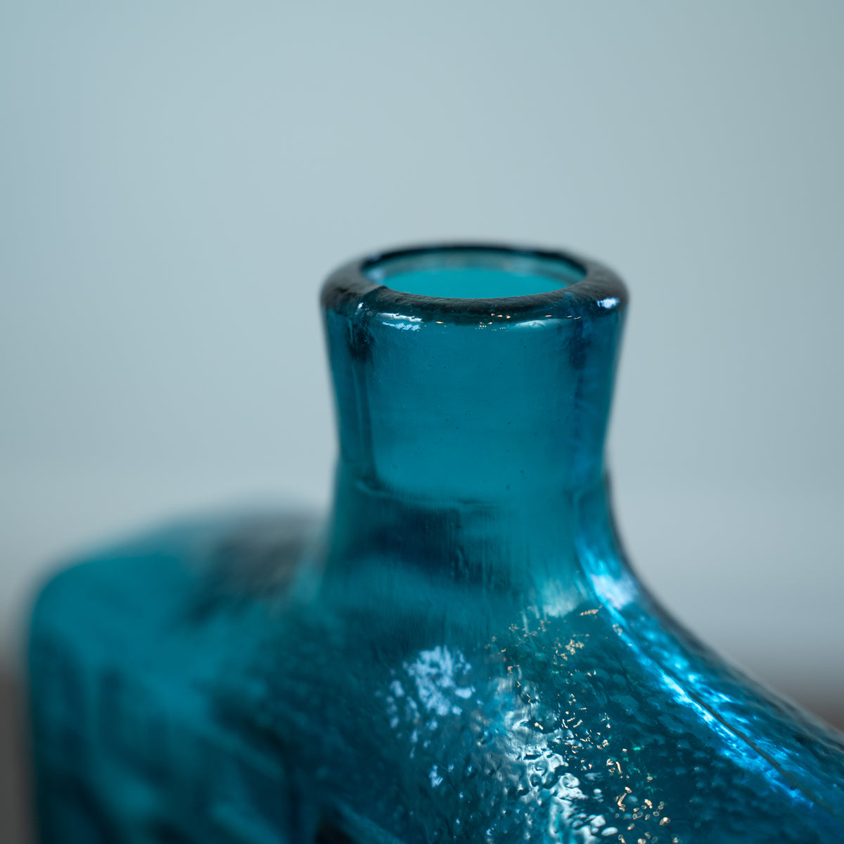 Italian Turquoise Decanter/Bottle