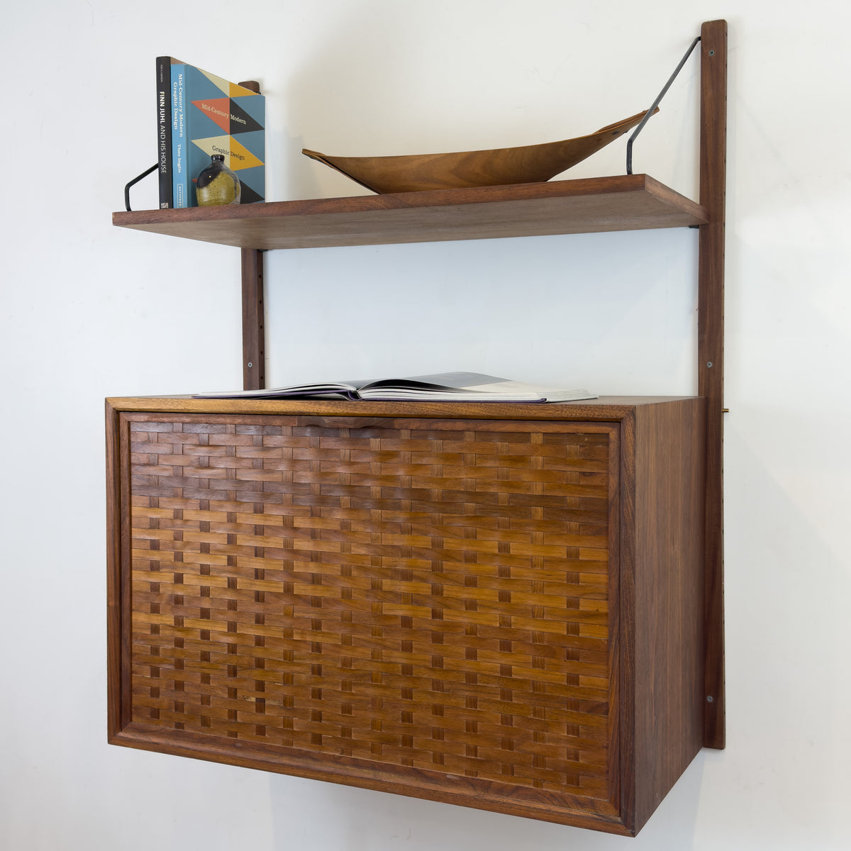 Walnut Cado Shelving Unit