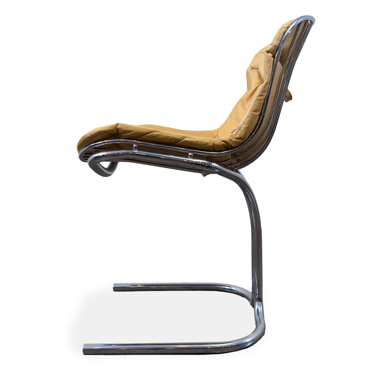 Chrome and Leather Chairs