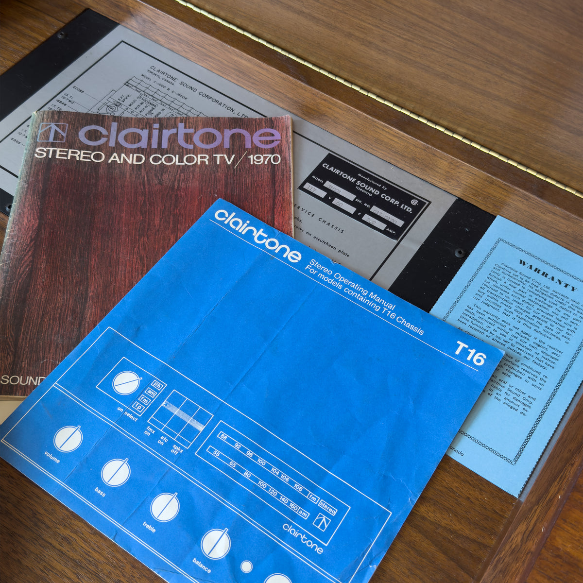 Clairtone S1001 Stereo Cabinet