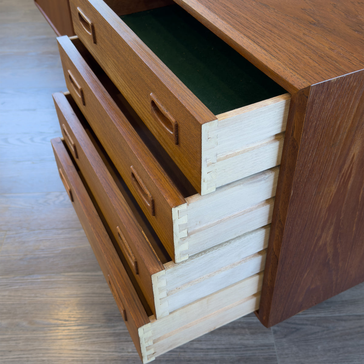 Teak Sideboard by Clausen and Son