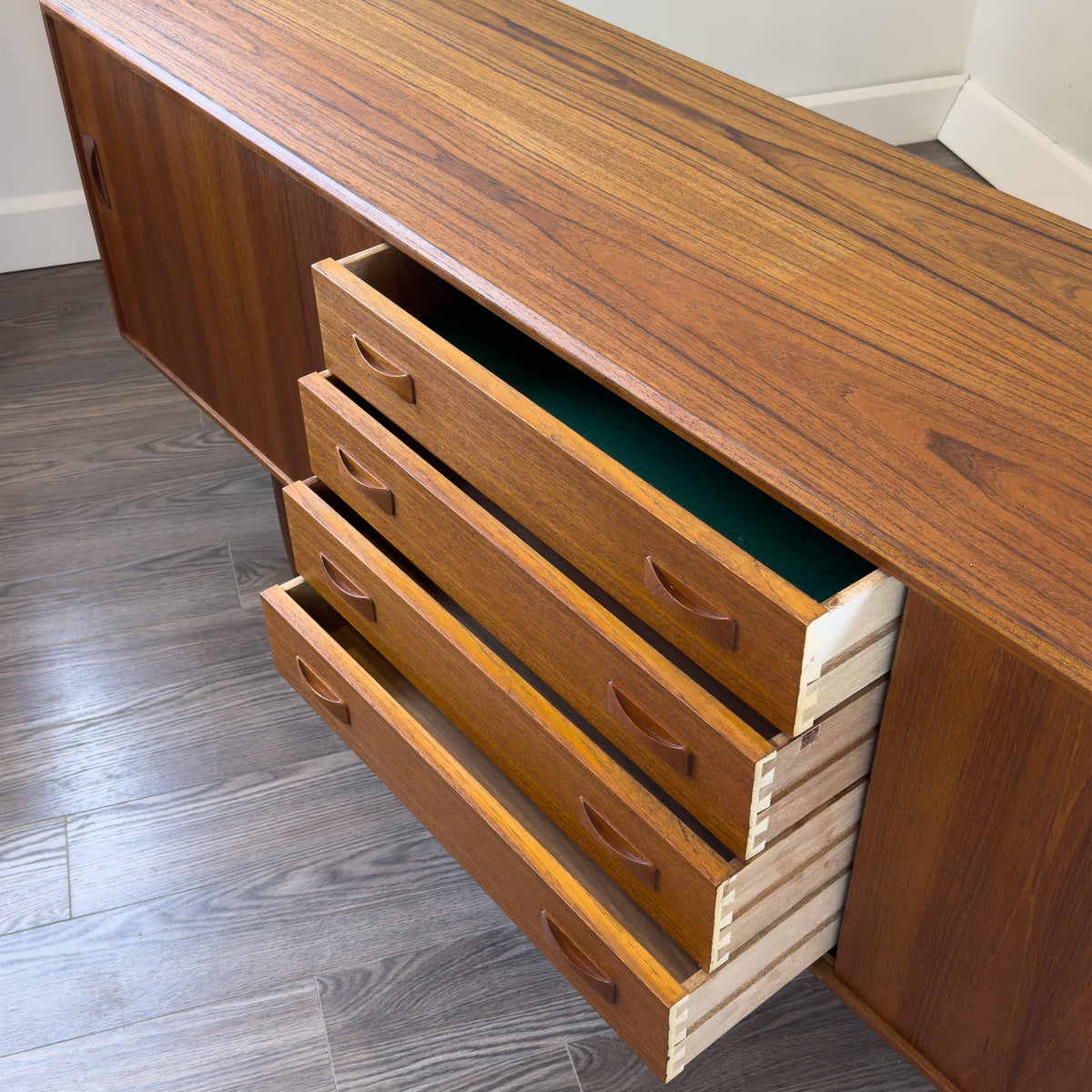 Teak Sideboard by Clausen and Son