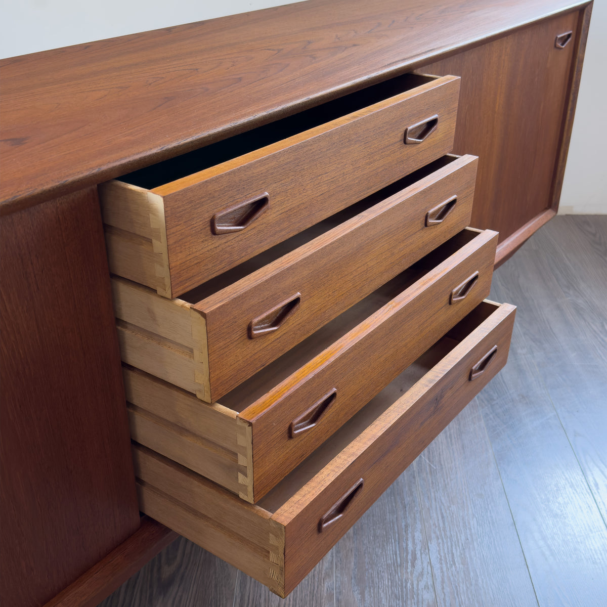 Teak Sideboard by Clausen and Son