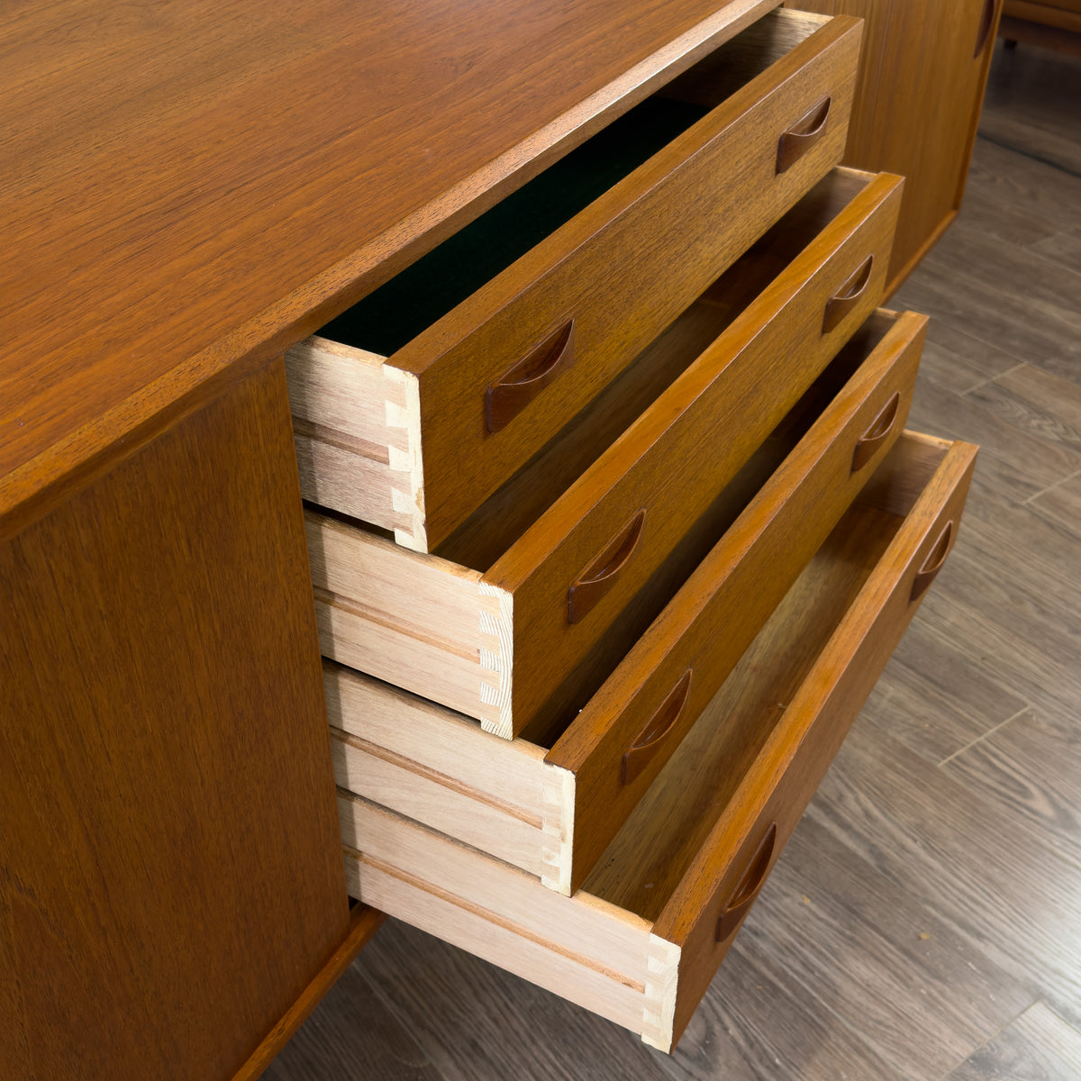 Teak Sideboard by Clausen and Son