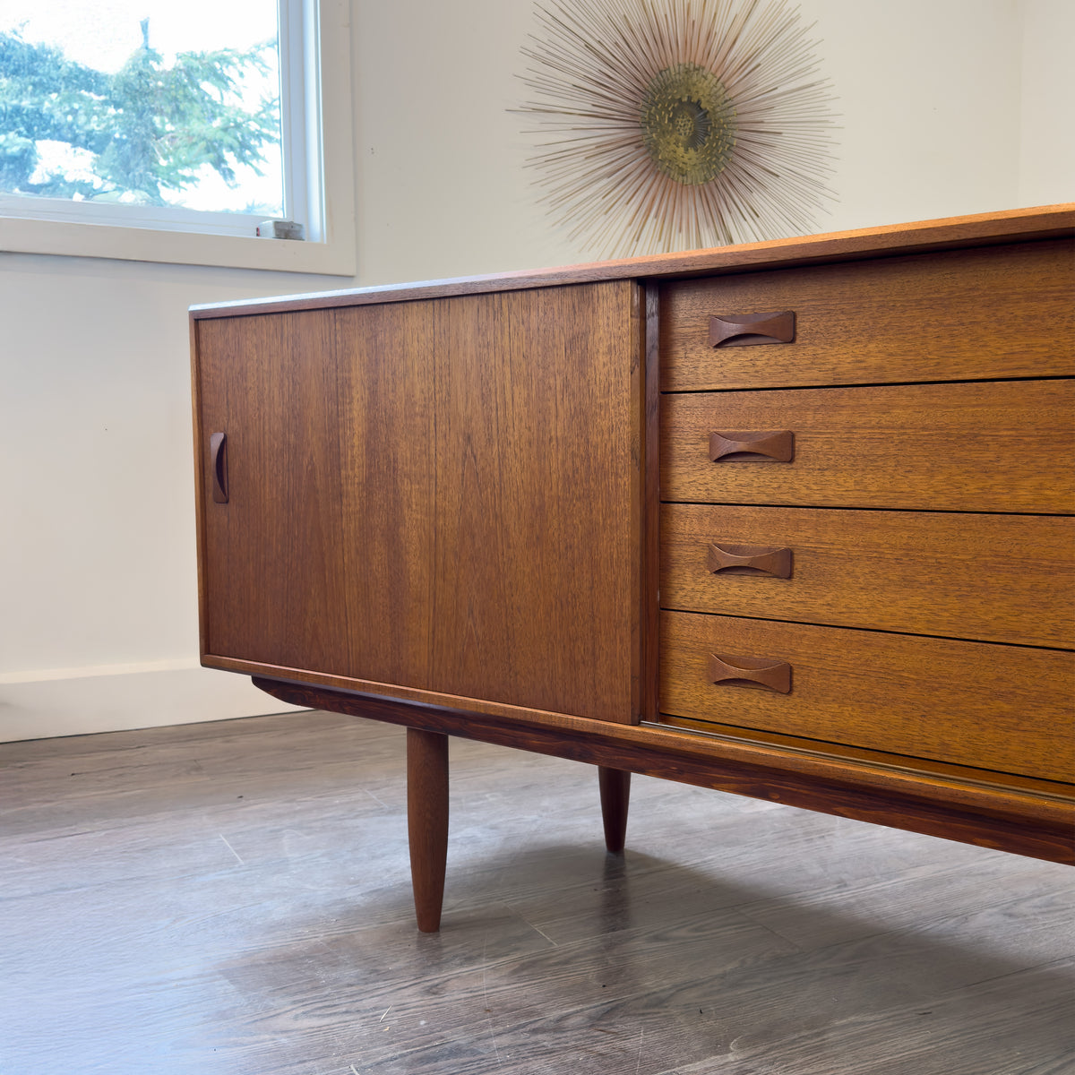 Teak Sideboard by Clausen and Son