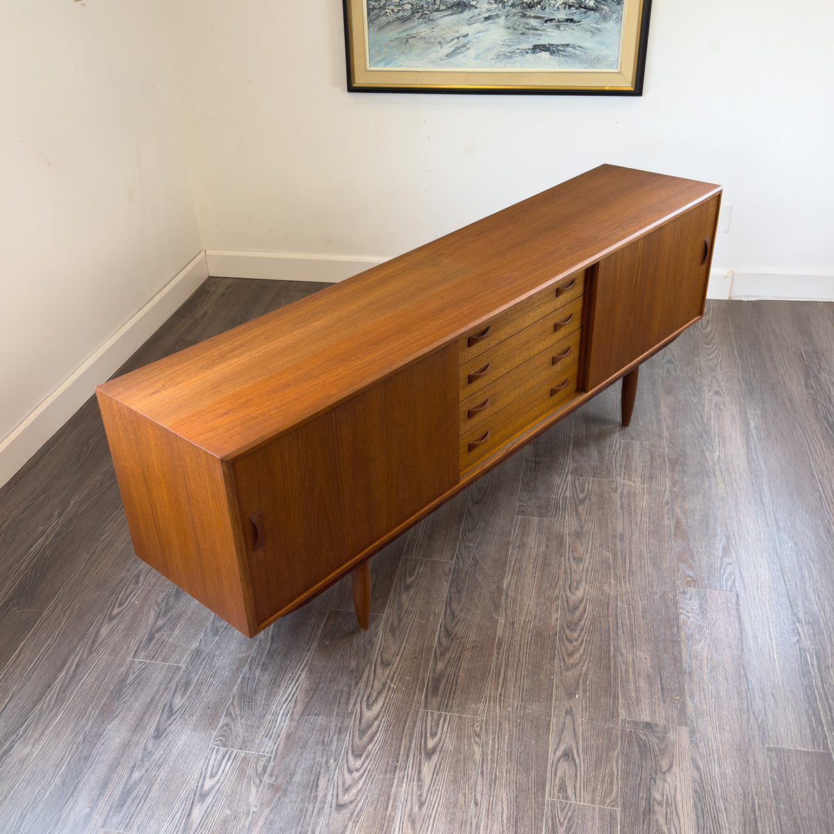 Teak Sideboard by Clausen and Son