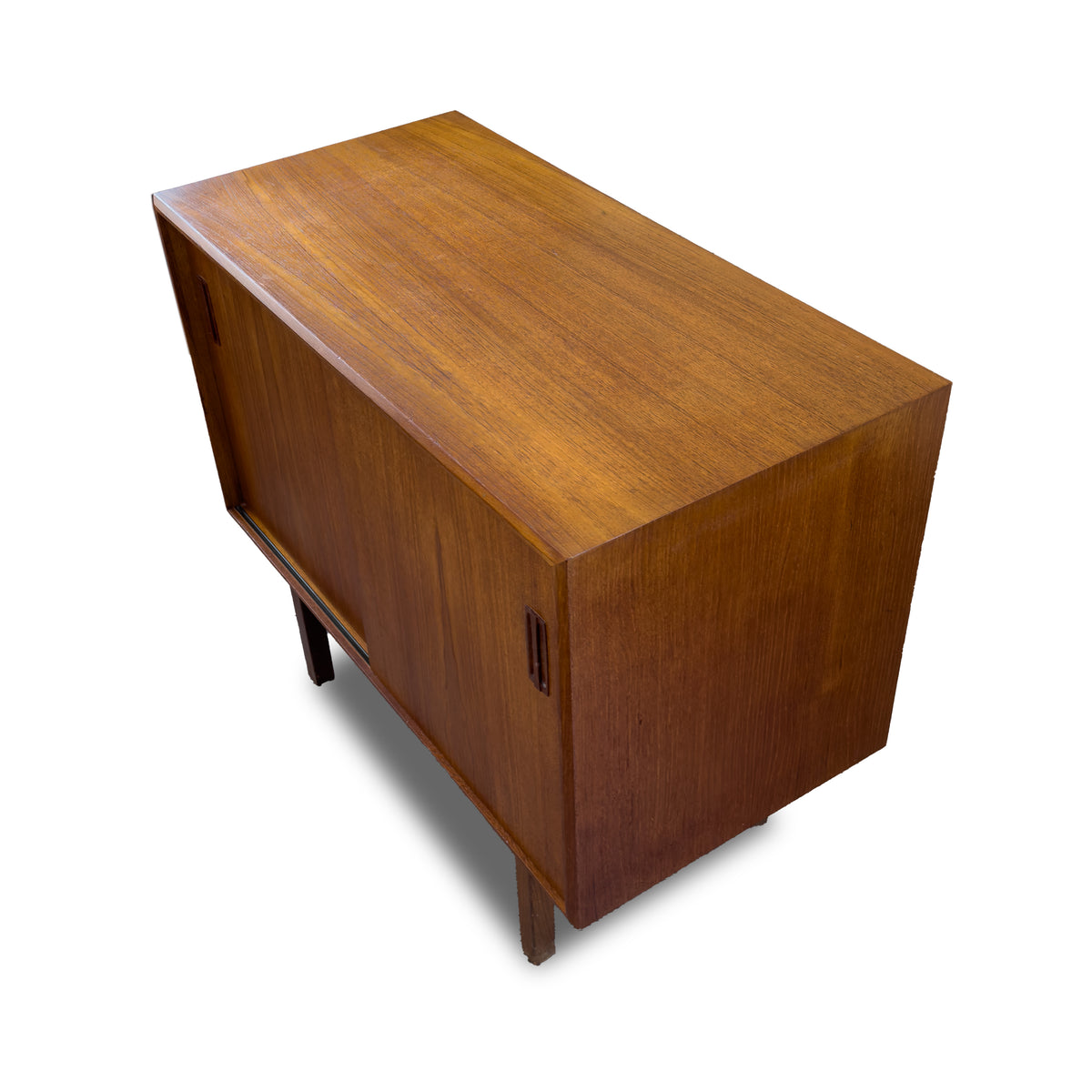 Compact Teak Sideboard