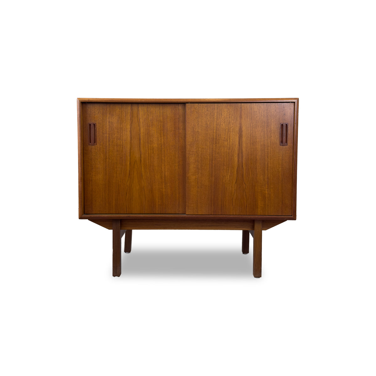 Compact Teak Sideboard