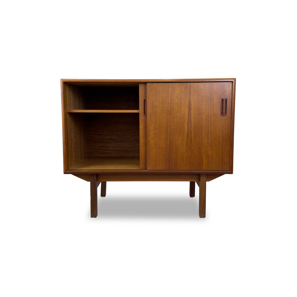 Compact Teak Sideboard