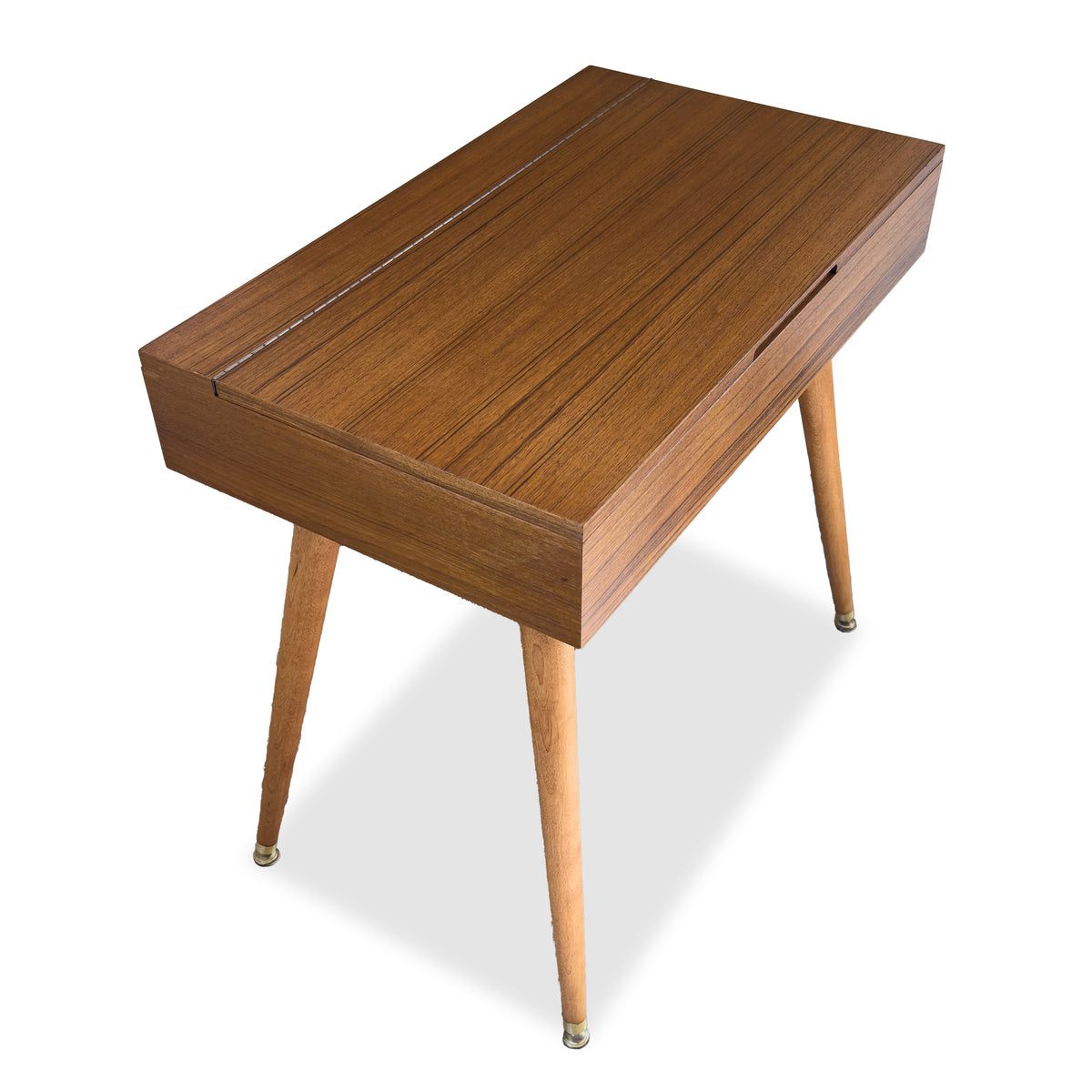 Compact Teak Vanity/Desk