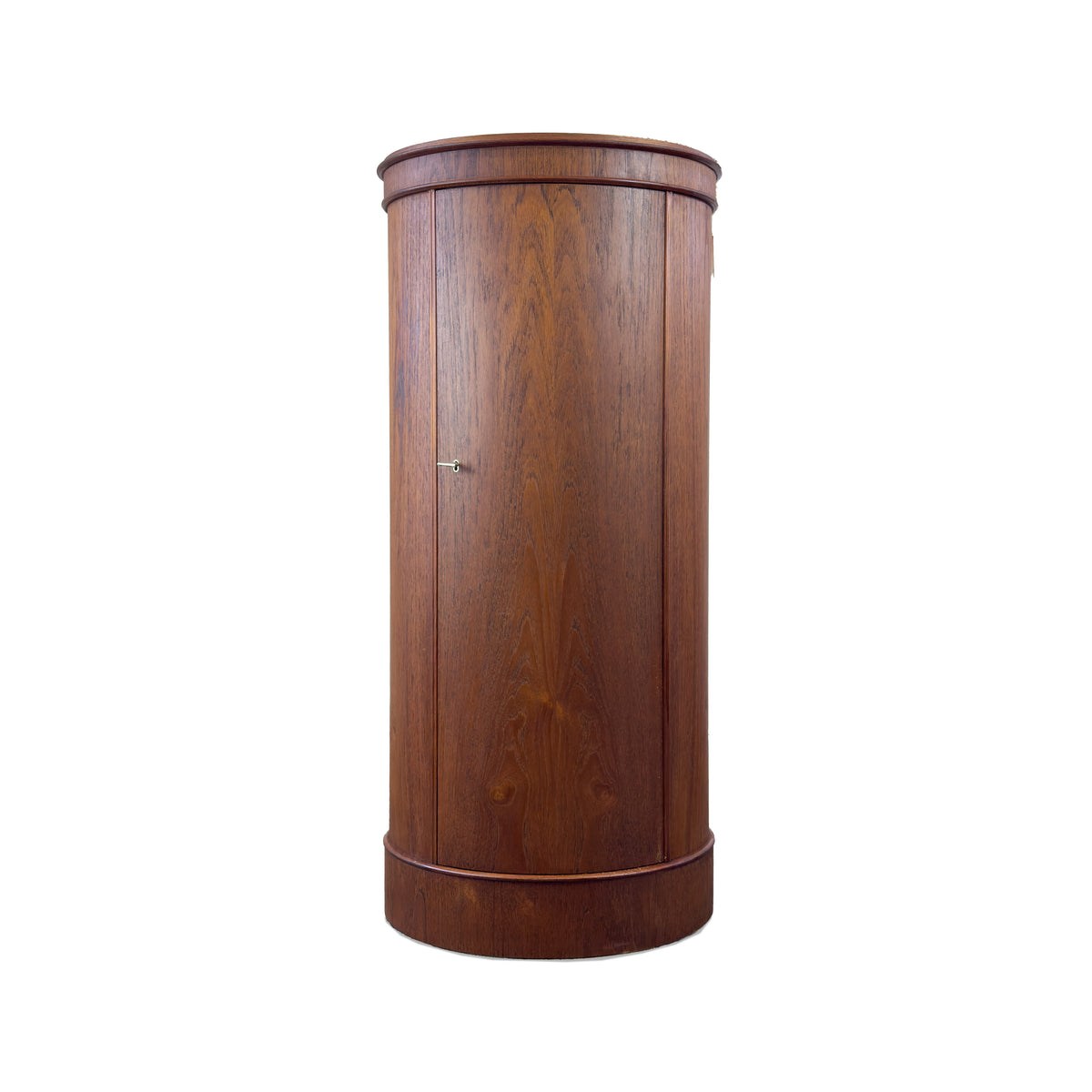 Danish Teak Pedestal Cabinet by Johannes Sorth