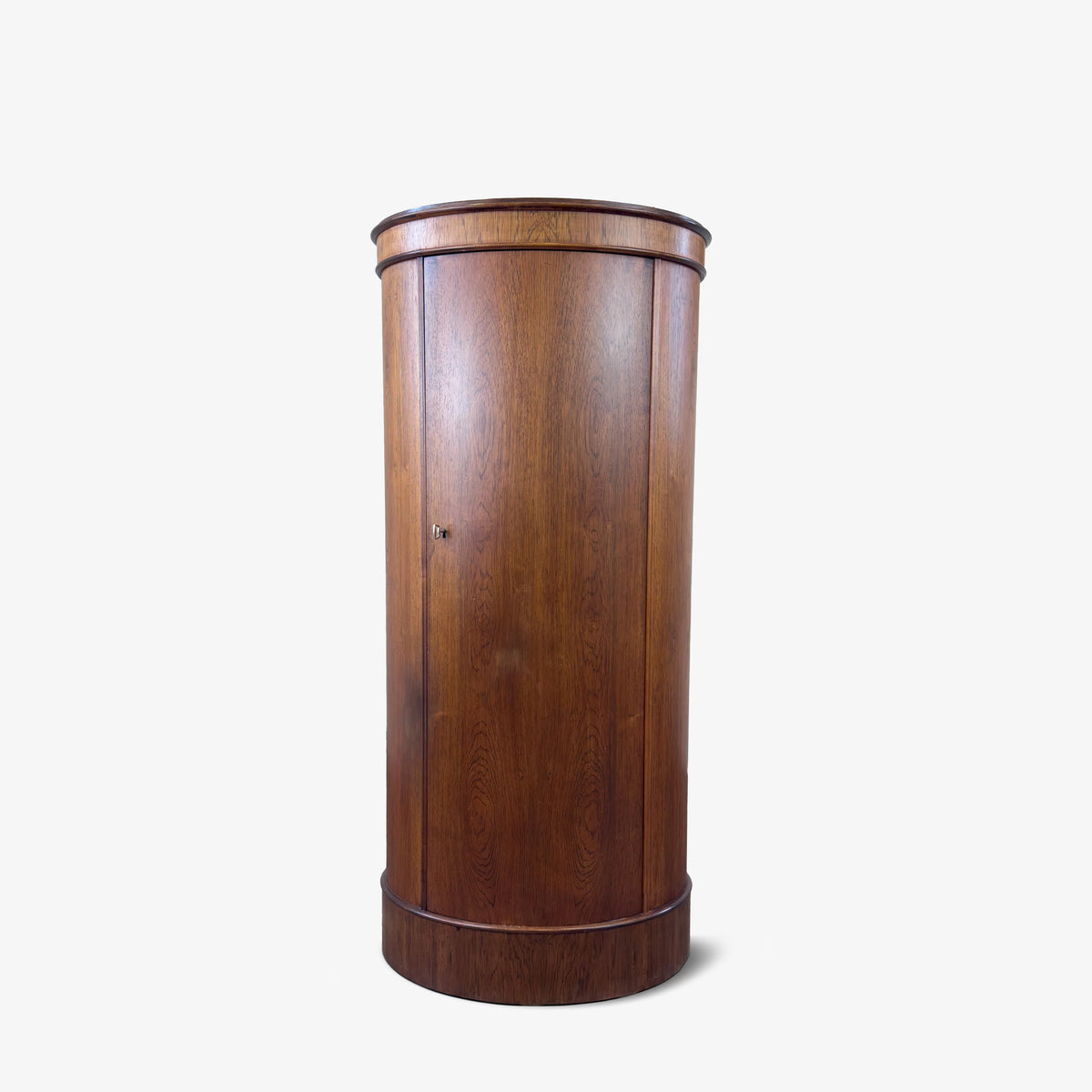 Danish Rosewood Pedestal Cabinet by Johannes Sorth