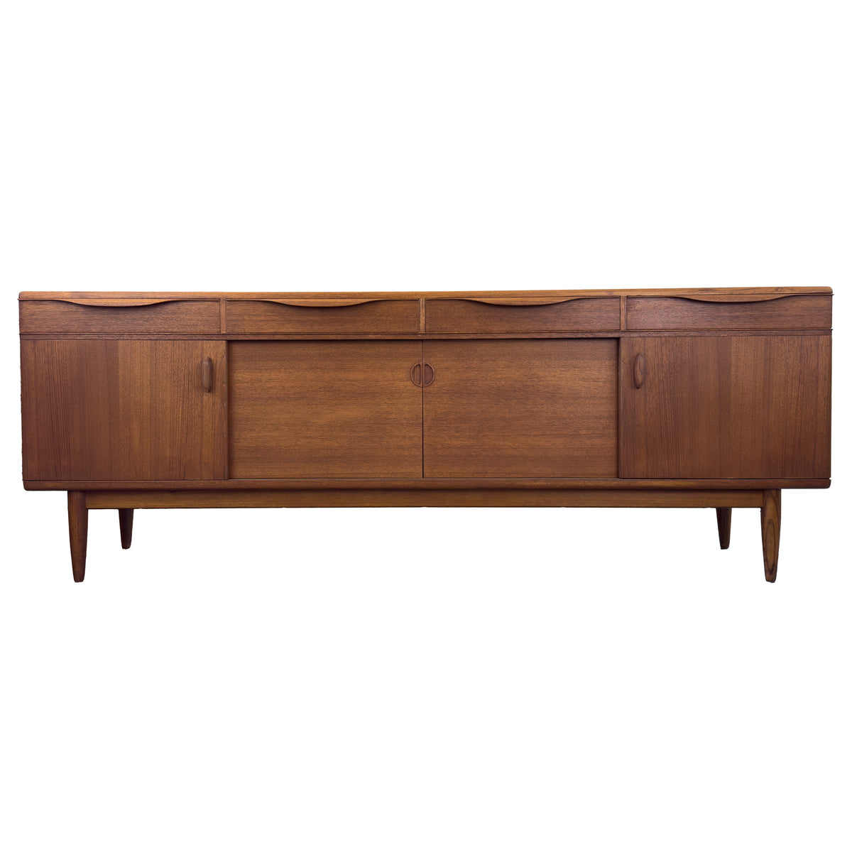 Danish Teak Sideboard by H.W. Klein for Bramin