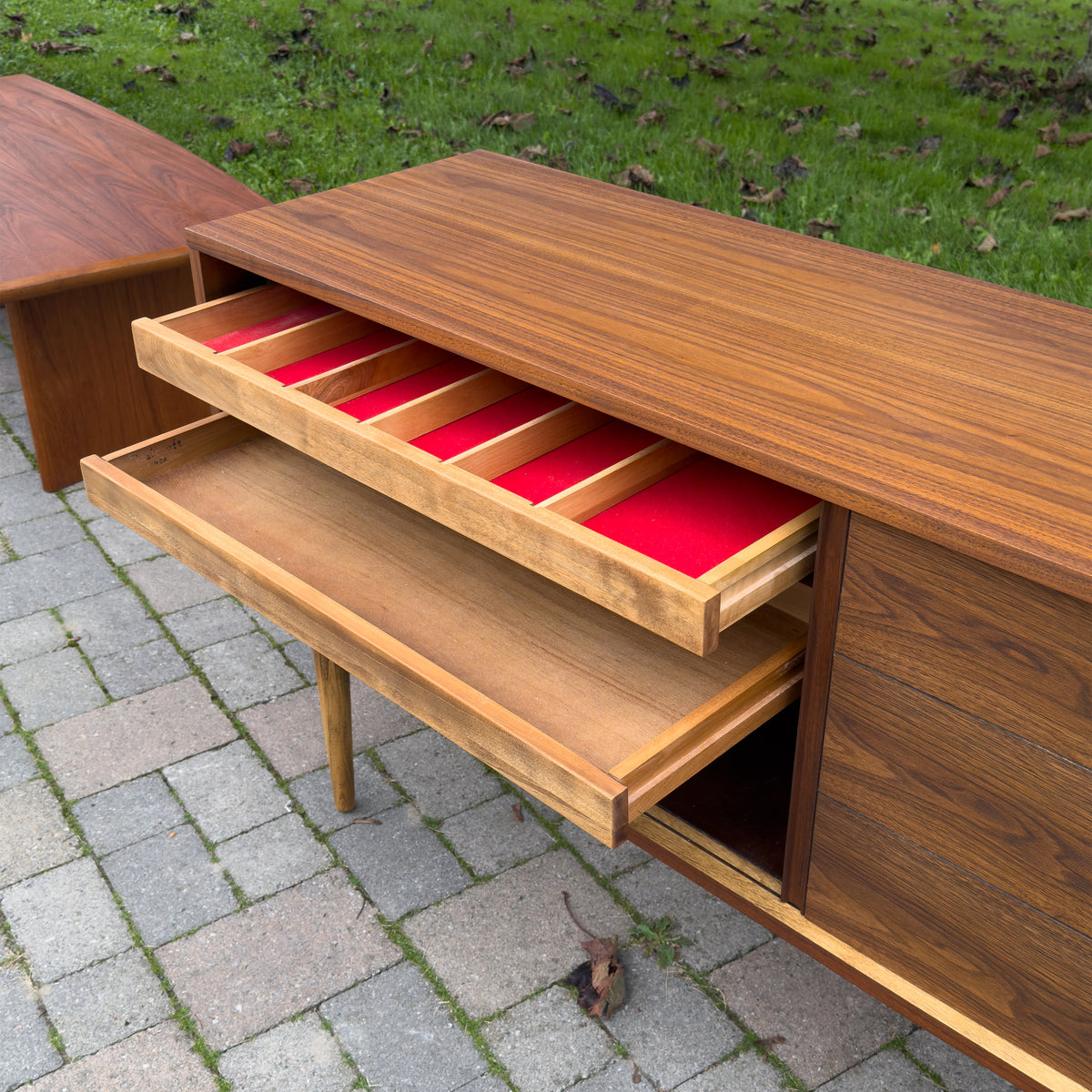 Walnut Deilcraft Sideboard
