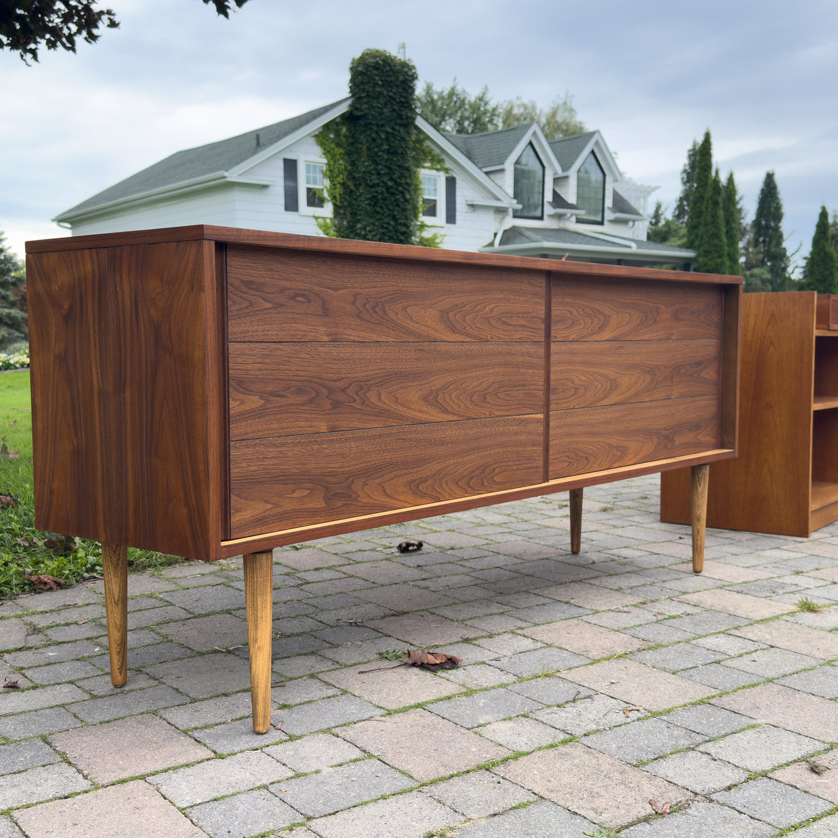 Walnut Deilcraft Sideboard