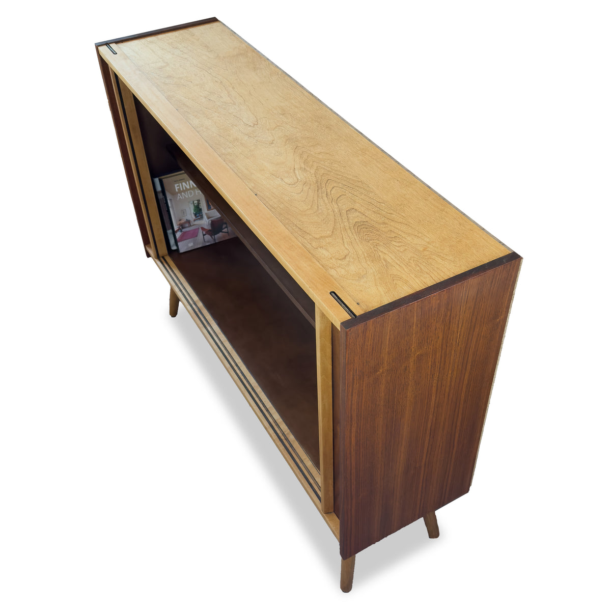 Walnut and Ash Deilcraft Cabinet