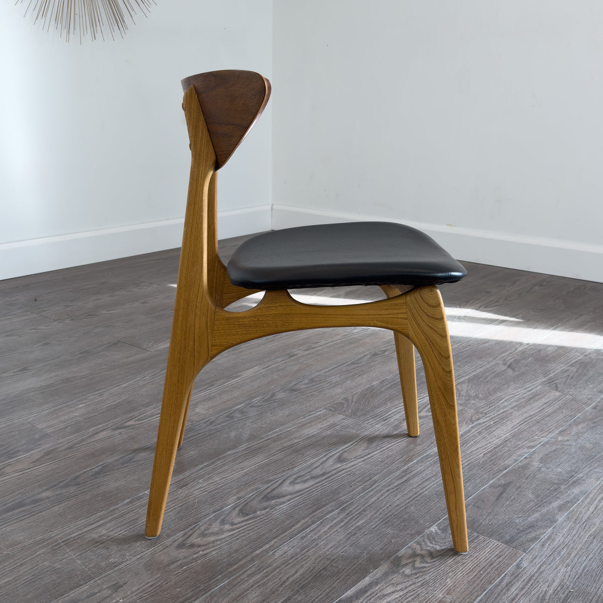 Walnut and Elm Deilcraft Dining Chairs