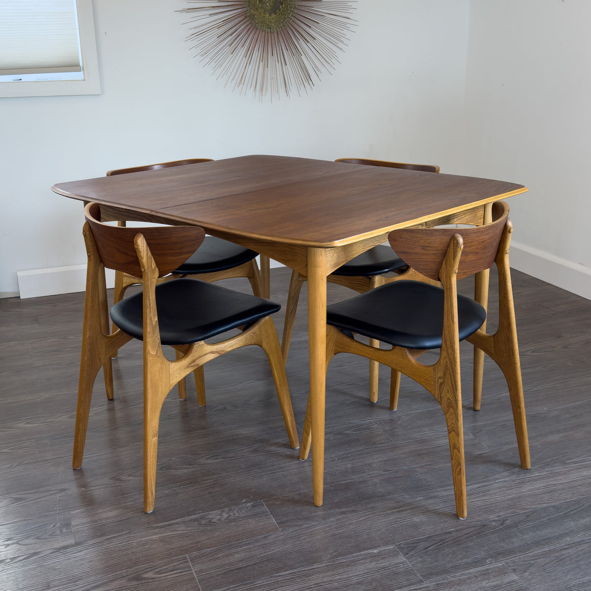 Walnut Dining Table by Deilcraft