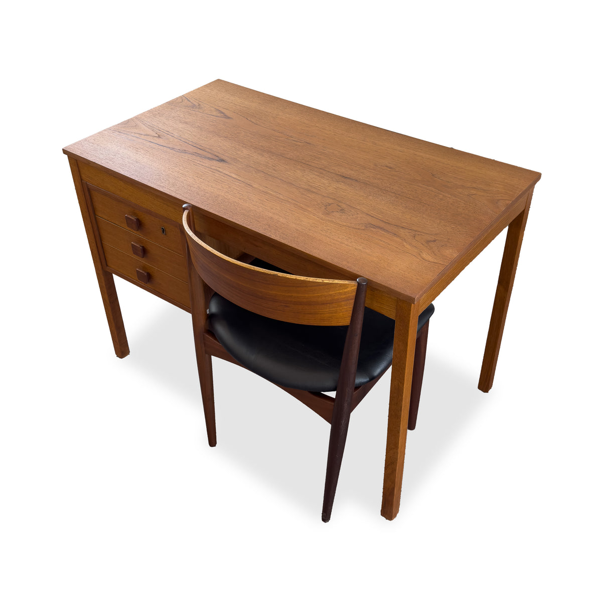 Teak Desk by Domino Mobler