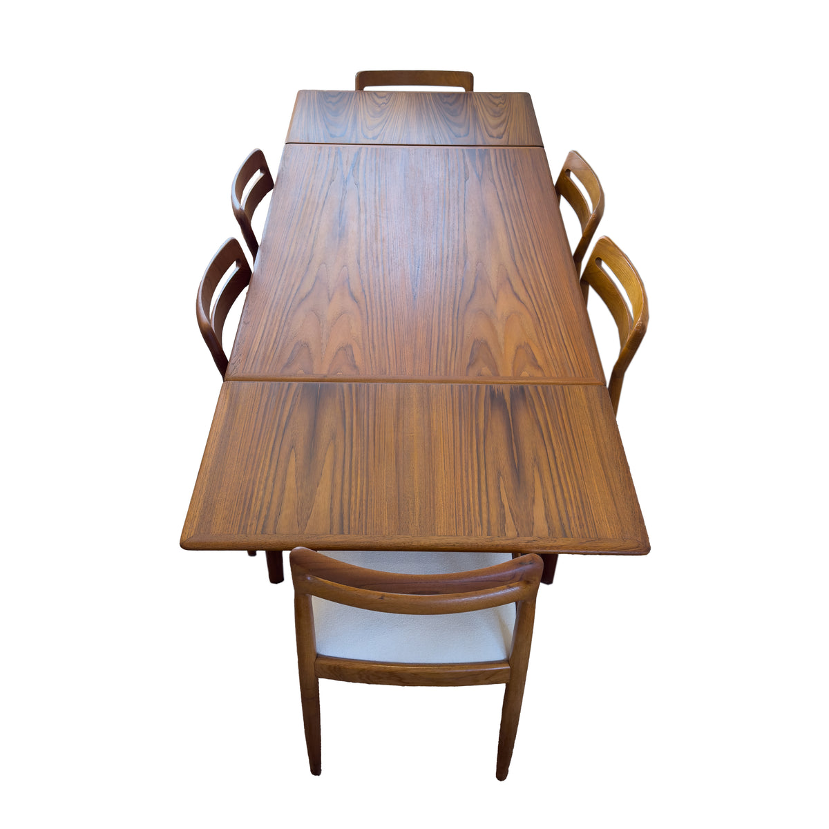 Teak Draw Leaf Table
