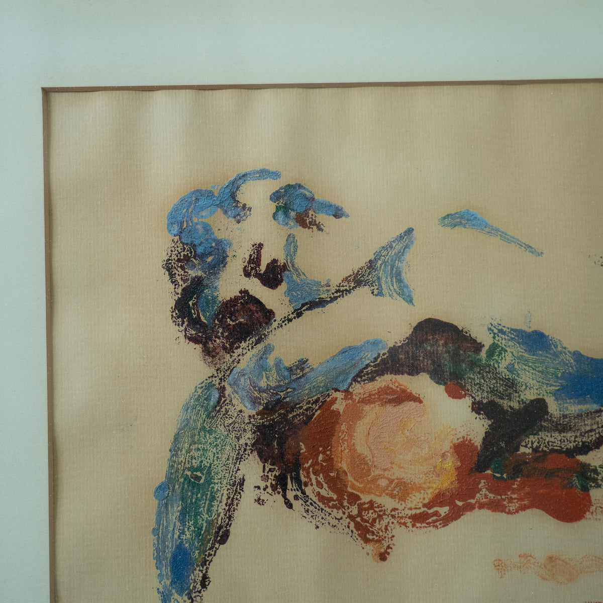 Edna Gass Oil on Paper