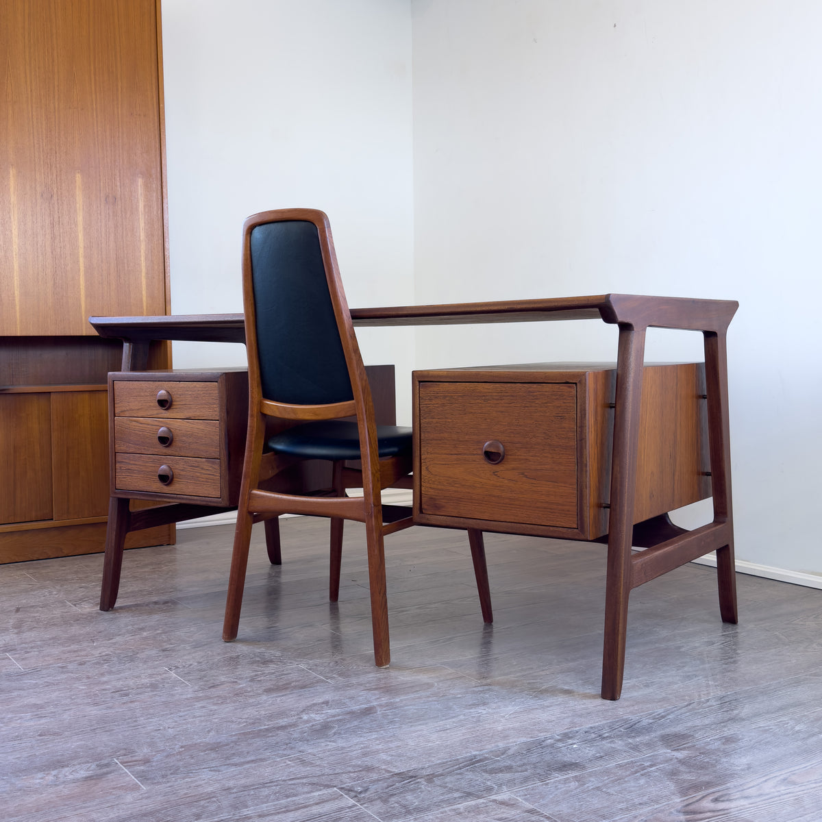 Teak Executive Desk
