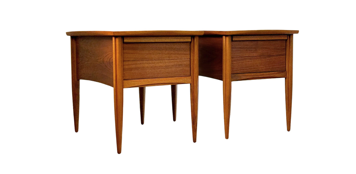 Walnut Deilcraft Side Tables