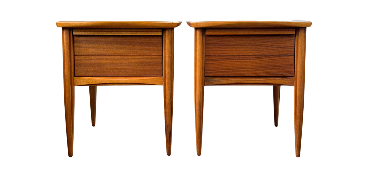 Walnut Deilcraft Side Tables