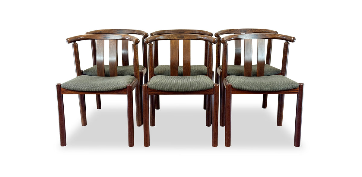 Danish Dining Chairs by Hans J. Frydendal