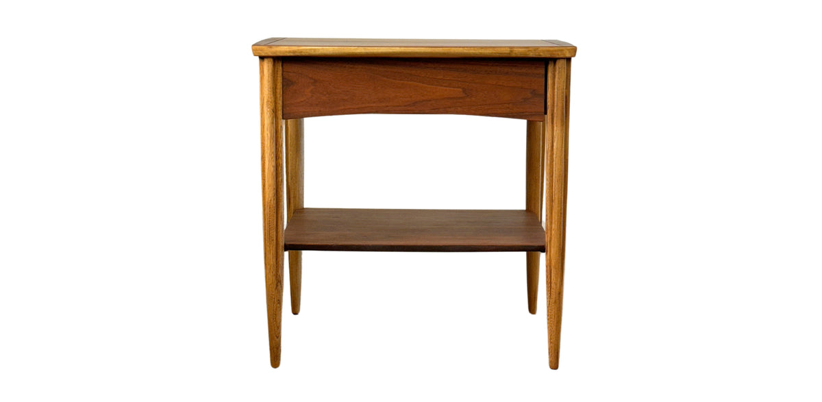 Walnut and Ash End Tables by Deilcraft