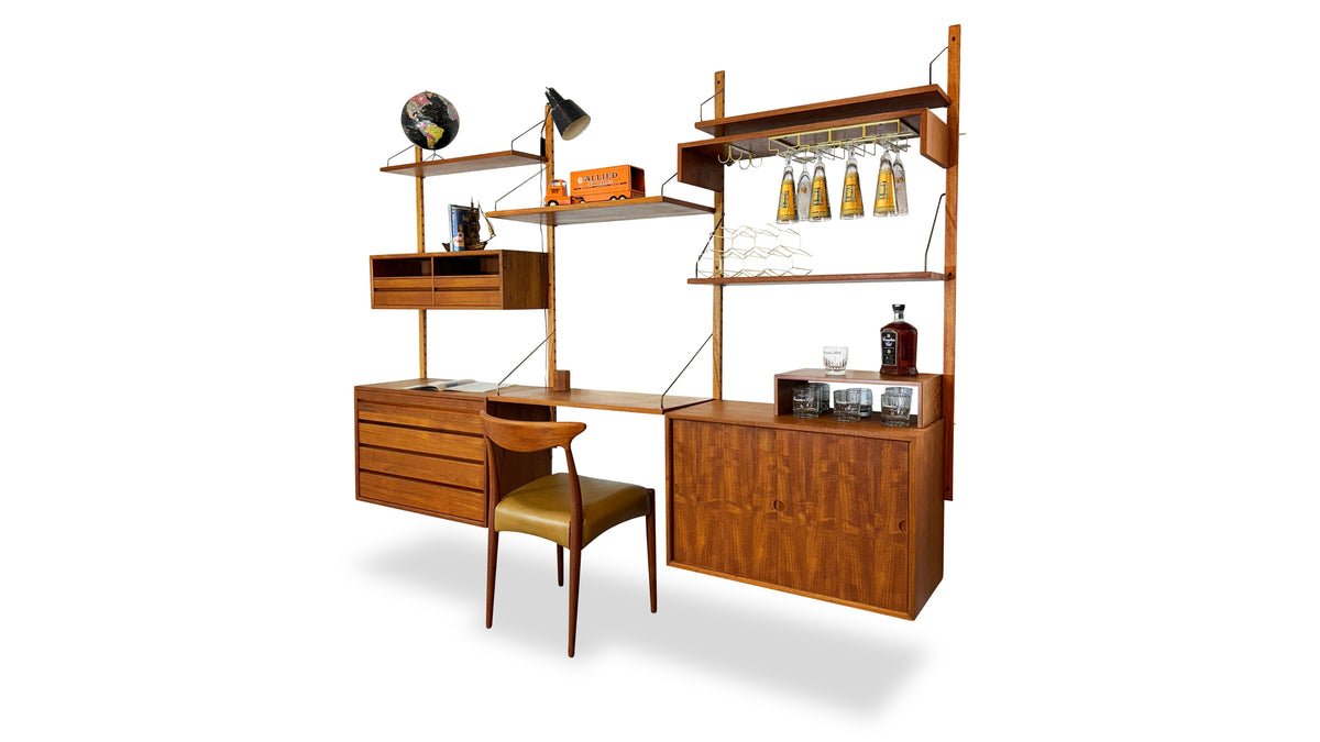 Teak Cado &quot;Royal&quot; Modular System by Poul Cadovius