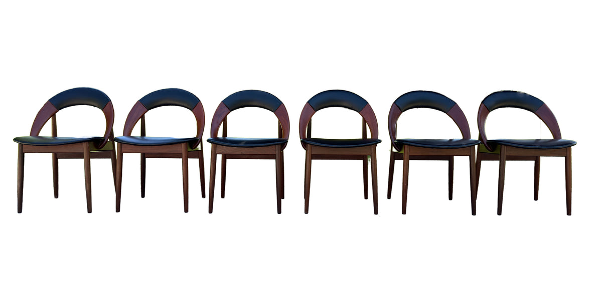 Arne Hovmand Olsen Teak Dining Chairs