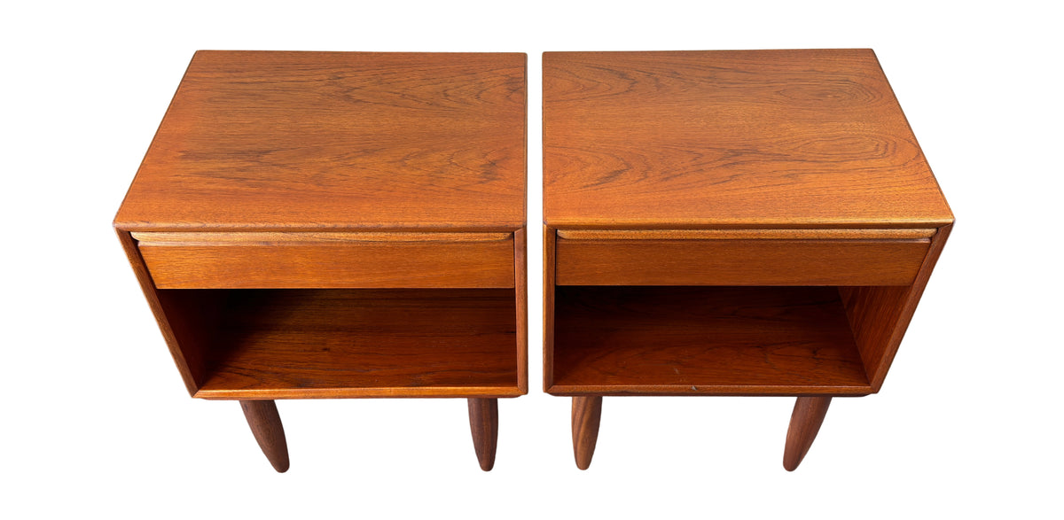 Teak Nightstands by Westnofa