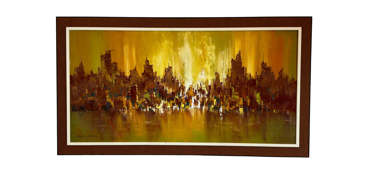 Vintage Oil Painting by Smith