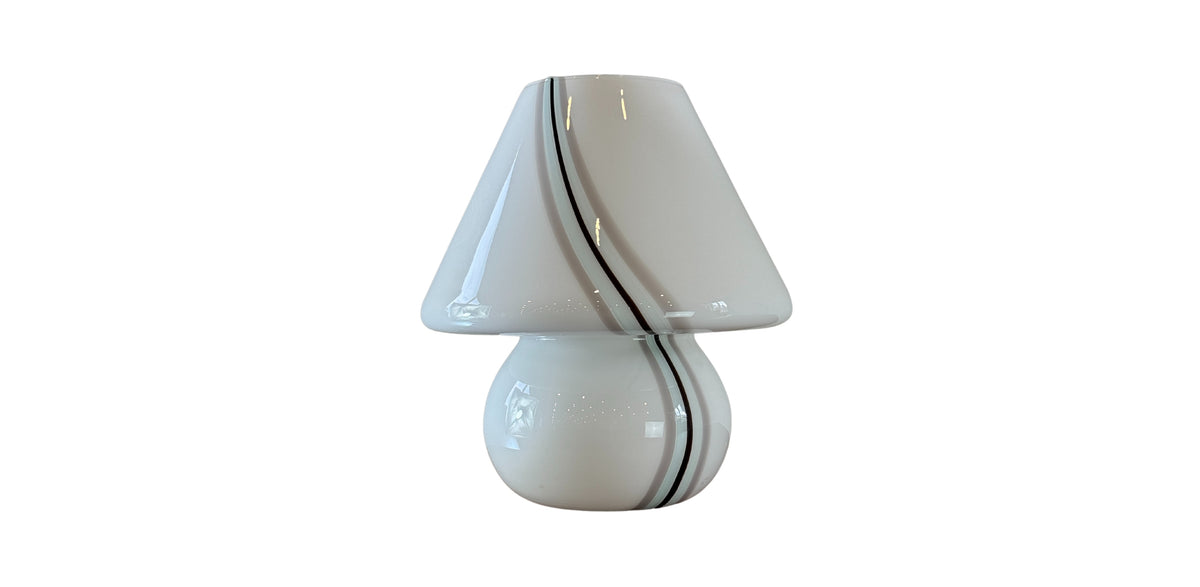 Vintage Mushroom Murano Lamp