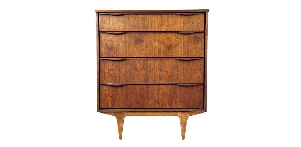 Walnut Highboy by Viscol