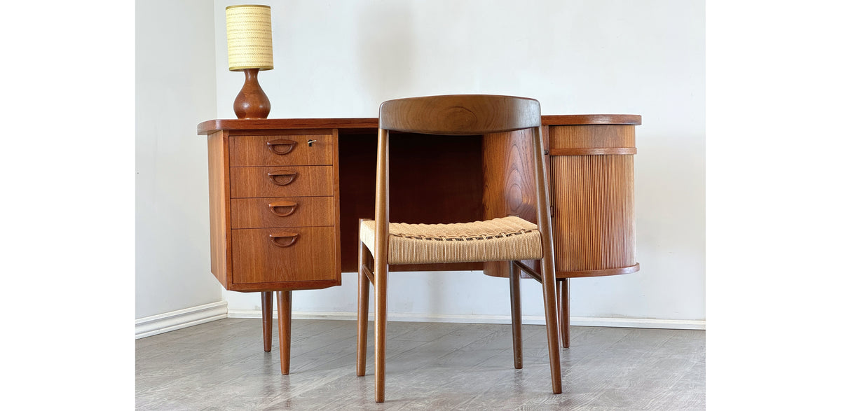 Teak Model 54 Desk by Kai Kristiansen